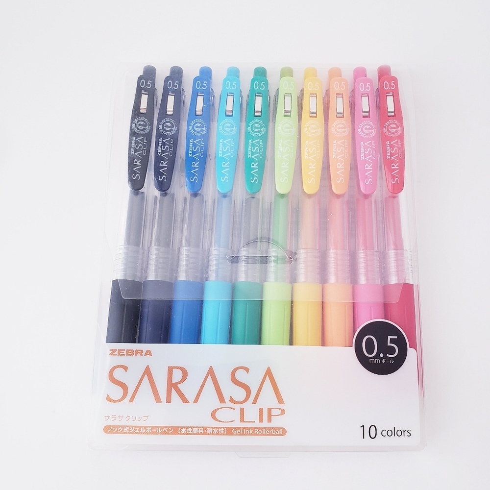 Zebra Sarasa Gel Ink Rollerball Pen Pack
